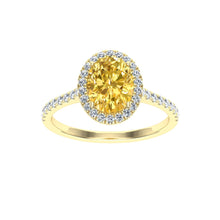 Load image into Gallery viewer, The Julieta - Oval Cut Ring