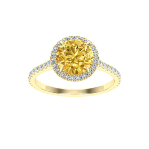The Gia - Round Cut Ring