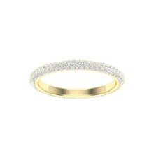 Load image into Gallery viewer, The Jasmine - Micro Pavé Band