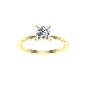 The Skylar- Princess Solitaire Ring