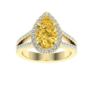 The Charlotte - Pear Cut Ring
