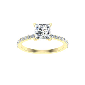 The Ellie - Princess Cut Ring