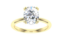 Load image into Gallery viewer, The Elora - Double Claw Oval Cut Ring