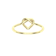 Load image into Gallery viewer, Twisted Heart Ring