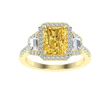 Load image into Gallery viewer, The Adele - 3 Stone Ring