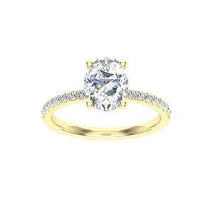 The Annie - Oval Cut Ring