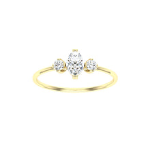 Load image into Gallery viewer, The Cara - 3 Stone Ring