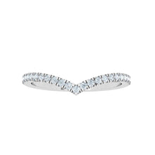 Load image into Gallery viewer, The Brit - Scalloped Half Eternity Band