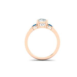 The Shiloh - 3 Stone Ring