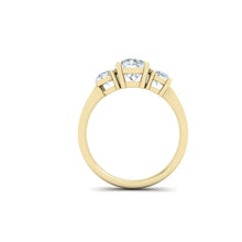 Load image into Gallery viewer, The Vivian - 3 Stone Ring