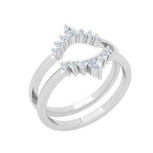 Load image into Gallery viewer, The Carol - Scalloped Double Band