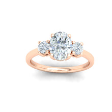 Load image into Gallery viewer, The Megan - 3 Stone Ring