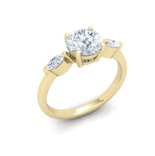 Load image into Gallery viewer, The Lea - 3 Stone Ring