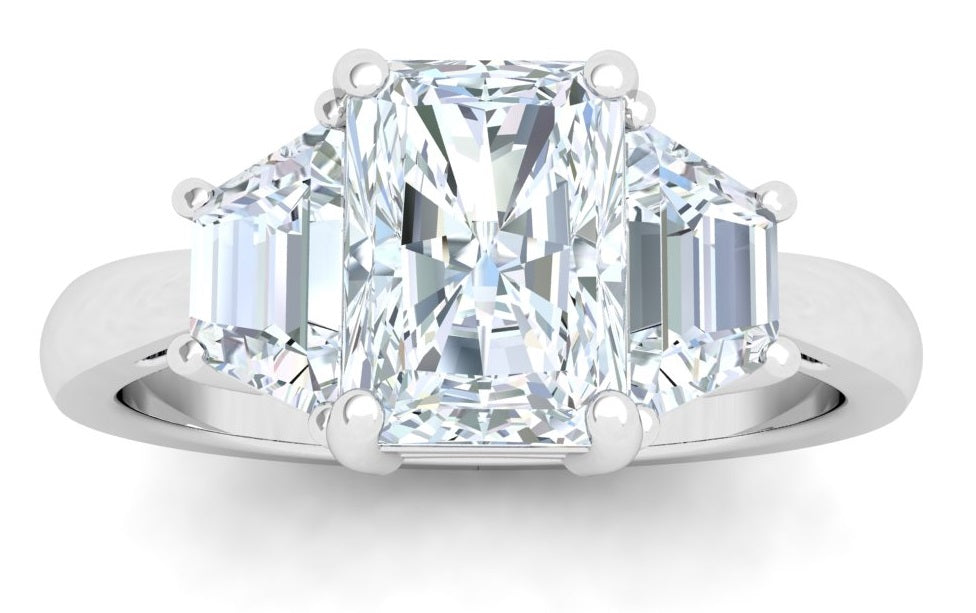Platinum 3 stone ring hotsell