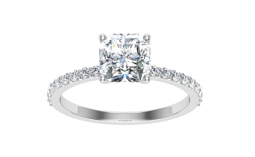 The Avery - Asscher Cut Ring