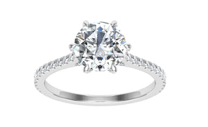 The Belle - Round Cut Ring