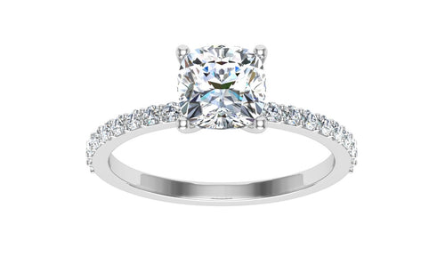 The Jackie - Cushion Cut Ring