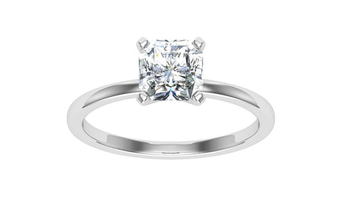 The Lucy - Asscher Solitaire Ring