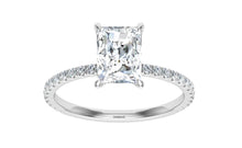 Load image into Gallery viewer, The Melissa - Radiant Cut Solitaire Ring