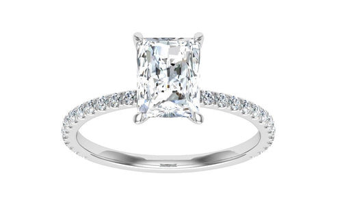 The Melissa - Radiant Cut Solitaire Ring
