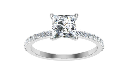 The Ellie - Princess Cut Ring