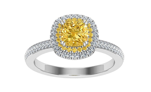 The Gabriella - Cushion Cut Ring