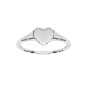 Solid Heart Ring