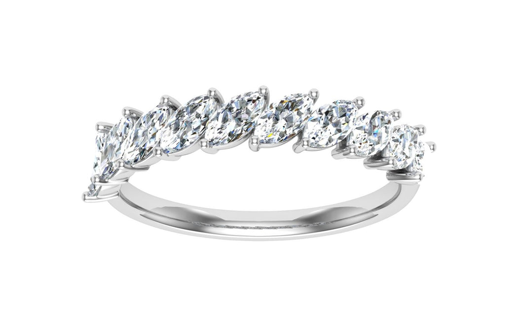 The Emmy - Luxe Marquise Cut Band