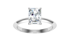 The Jenna - Radiant Cut Solitaire Ring