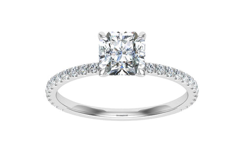 The Juniper - Asscher Cut Solitaire Ring