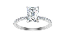 Load image into Gallery viewer, The Scarlett - Emerald Cut Ring