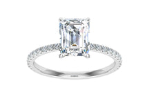 Load image into Gallery viewer, The Haven - Emerald Cut Solitaire Ring