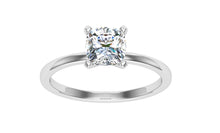 Load image into Gallery viewer, The Brooklyn- Cushion Solitaire Ring