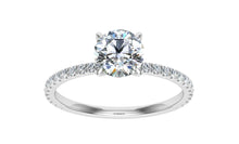 Load image into Gallery viewer, The Alicia - Round Cut Solitaire Ring