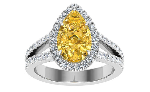 The Charlotte - Pear Cut Ring