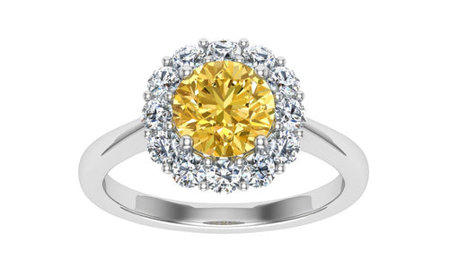 The Valentina - Round Cut Ring