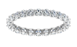 The Sophia - Luxe Round Cut Eternity Band