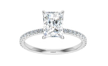 Load image into Gallery viewer, The June - Radiant Cut Solitaire Ring