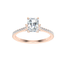 Load image into Gallery viewer, The Rebecca - Radiant Cut Ring