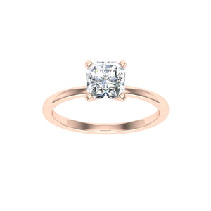 The Lucy - Asscher Solitaire Ring