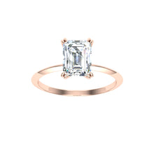Load image into Gallery viewer, The Kimberly - Double Claw Emerald Ring