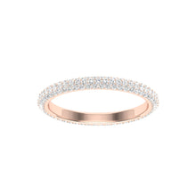 Load image into Gallery viewer, The Jasmine - Micro Pavé Band