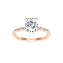 Load image into Gallery viewer, The Annie - Oval Cut Ring