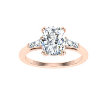 Load image into Gallery viewer, The Beth - Oval Cut Double Claw Ring