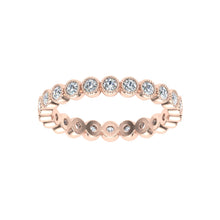 Load image into Gallery viewer, The Elena - Bezel Set Eternity Band