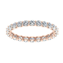 Load image into Gallery viewer, The Sophia - Luxe Round Cut Eternity Band