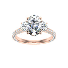 Load image into Gallery viewer, The Kristina - 3 Stone Ring
