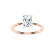 Load image into Gallery viewer, The Delilah - Radiant Solitaire Ring