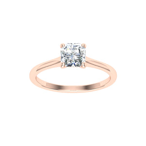 The Mila - Asscher Cut Ring