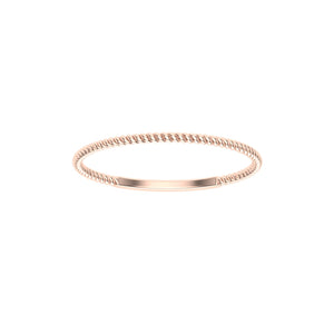 Twisted Dainty Band
